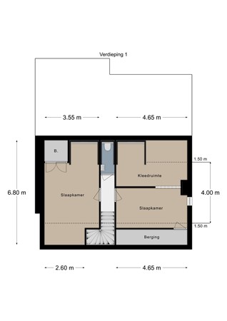 Floorplan - Vaalserhaagweg 6, 6291 CN Vaals